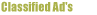Classified Ads